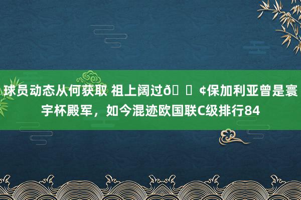 球员动态从何获取 祖上阔过😢保加利亚曾是寰宇杯殿军，如今混迹欧国联C级排行84