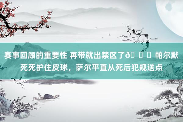 赛事回顾的重要性 再带就出禁区了😂帕尔默死死护住皮球，萨尔平直从死后犯规送点